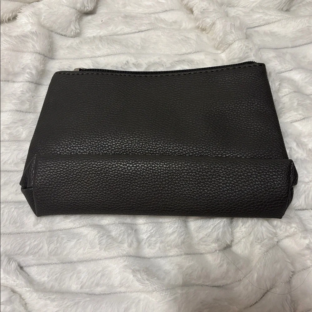 Neiman Marcus Grey Clutch EUC